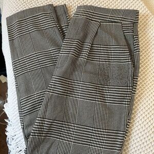 Forever21 Black and White Checkered dress pant